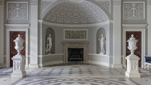 The Entrance Hall at Osterley Park and House in London